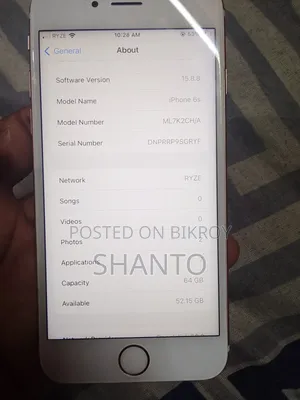 Apple iPhone 6s 64 GB Pink