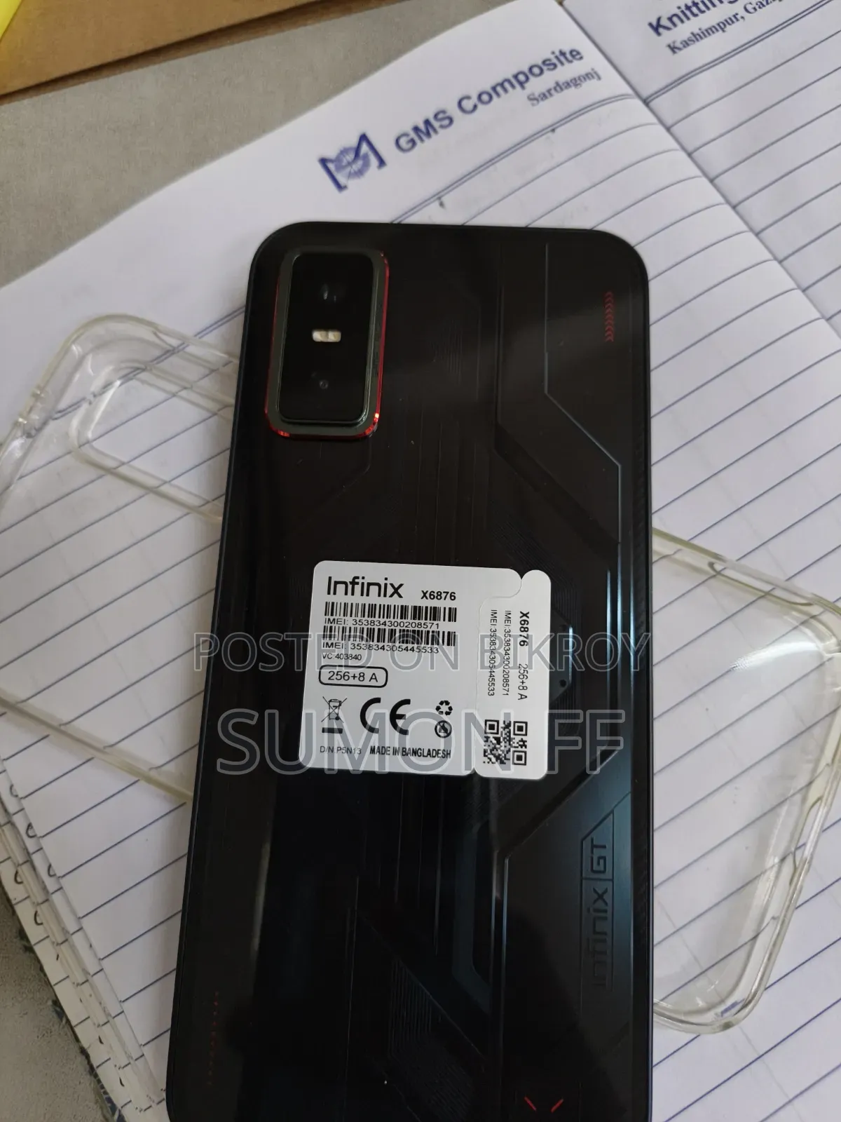 Infinix GT 30 5G 256 GB Green