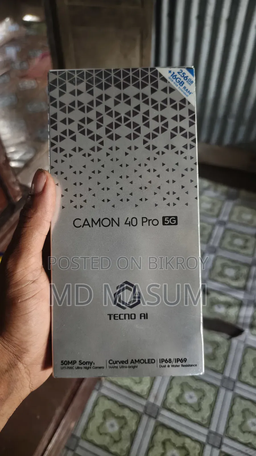 Tecno Camon 40 Pro 5G 256 GB Blue