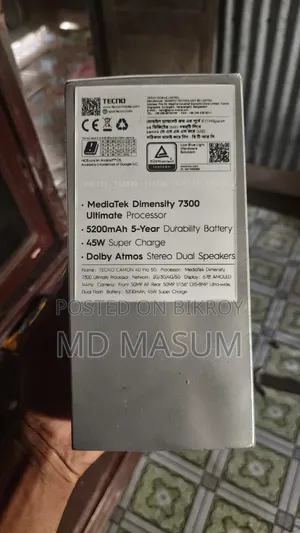 Tecno Camon 40 Pro 5G 256 GB Blue