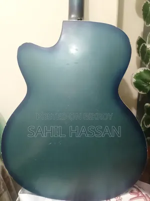 Indian Semi-Electric Signature Guitar (Blue)