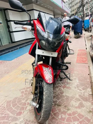 TVS Apache RTR 160 2V 2019 Red