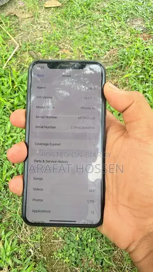 New Apple iPhone XS 64 GB Black