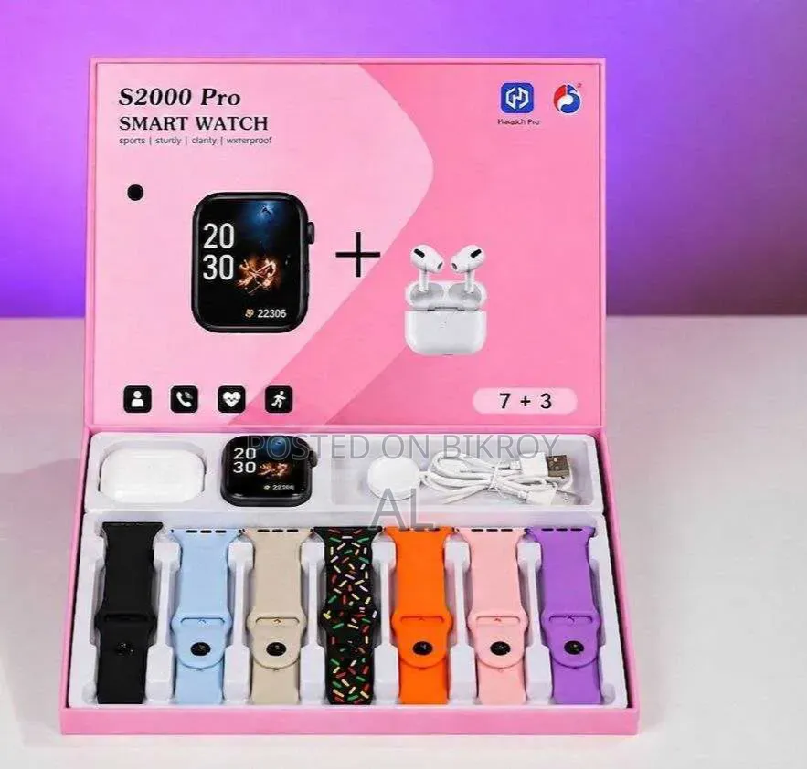 ⌚ S2000 Pro Smart Watch Combo