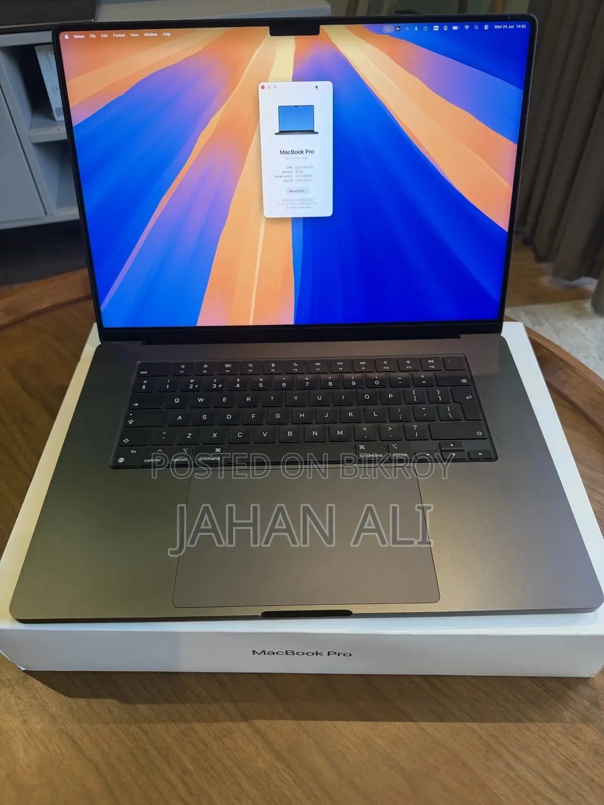 Laptop Apple MacBook Pro 2023 M3 Max 18GB Apple M3 Max SSD 1T