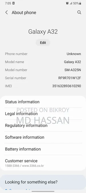 Samsung Galaxy A32 64 GB Blue