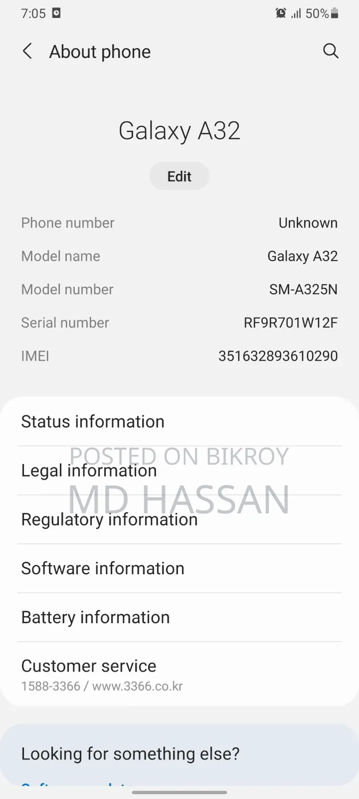 Samsung Galaxy A32 64 GB Blue