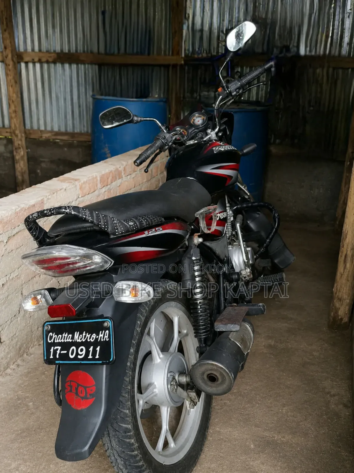 Bajaj Discover 125 2017 Black