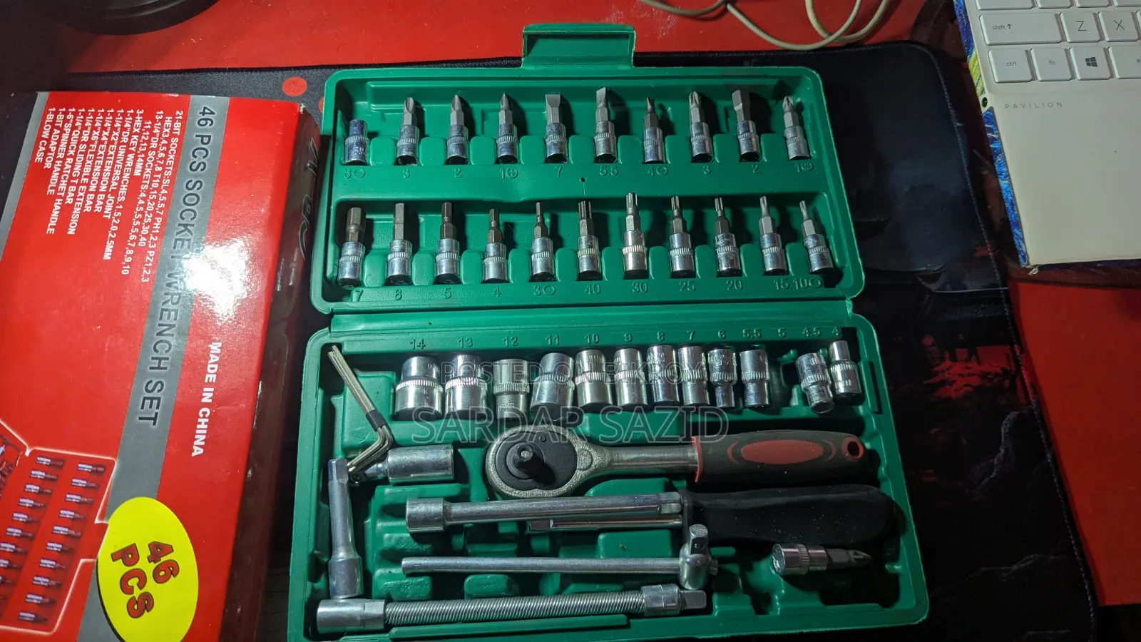 নতুন ৪৬ পিস সকেট রেঞ্চ কিট | Socket Set