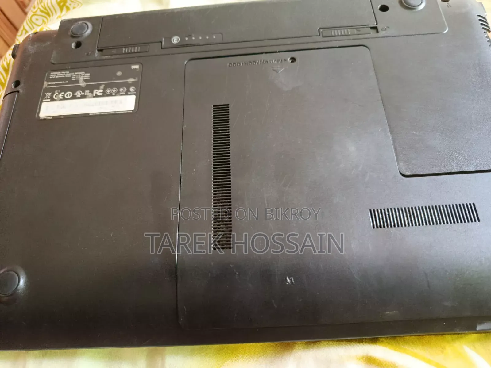 Laptop Samsung 4GB Intel Celeron SSD 128GB