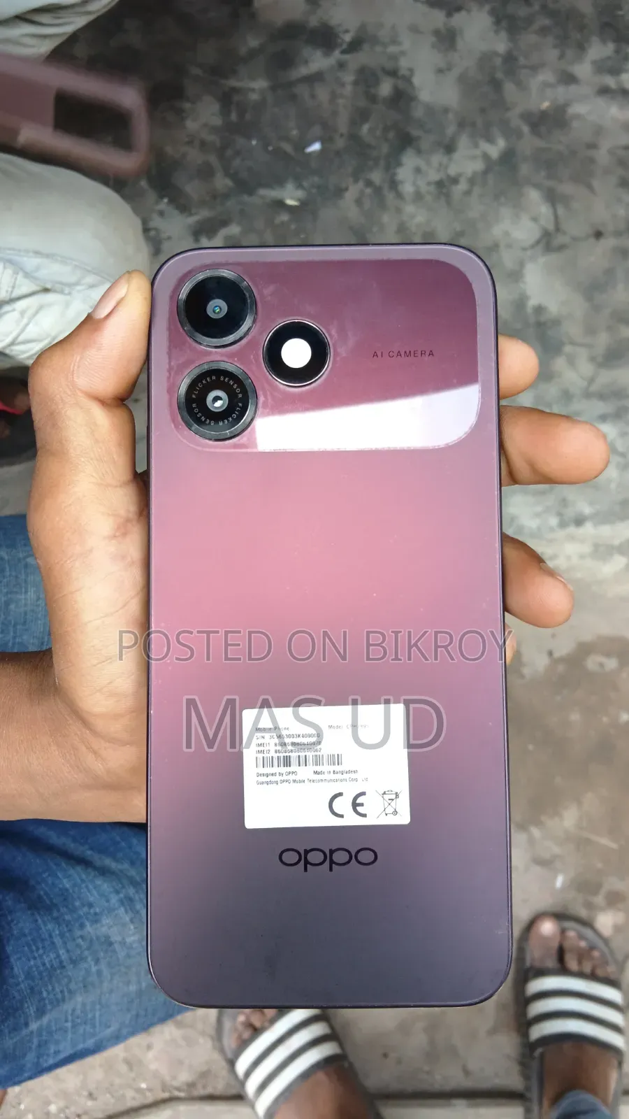 Oppo A6c 128 GB Purple