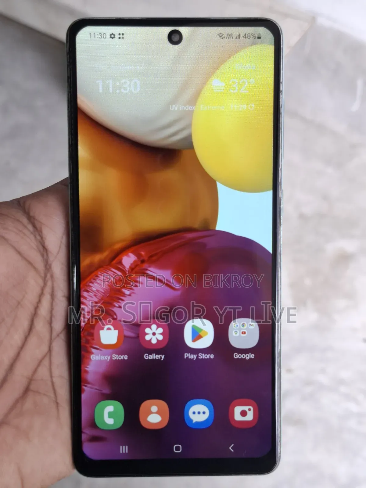 Samsung Galaxy A71 128 GB White