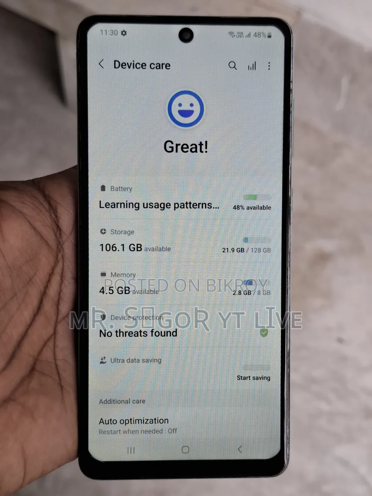Samsung Galaxy A71 128 GB White