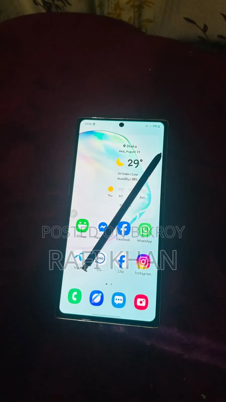 Samsung Galaxy Note 10 5G 256 GB Graphite