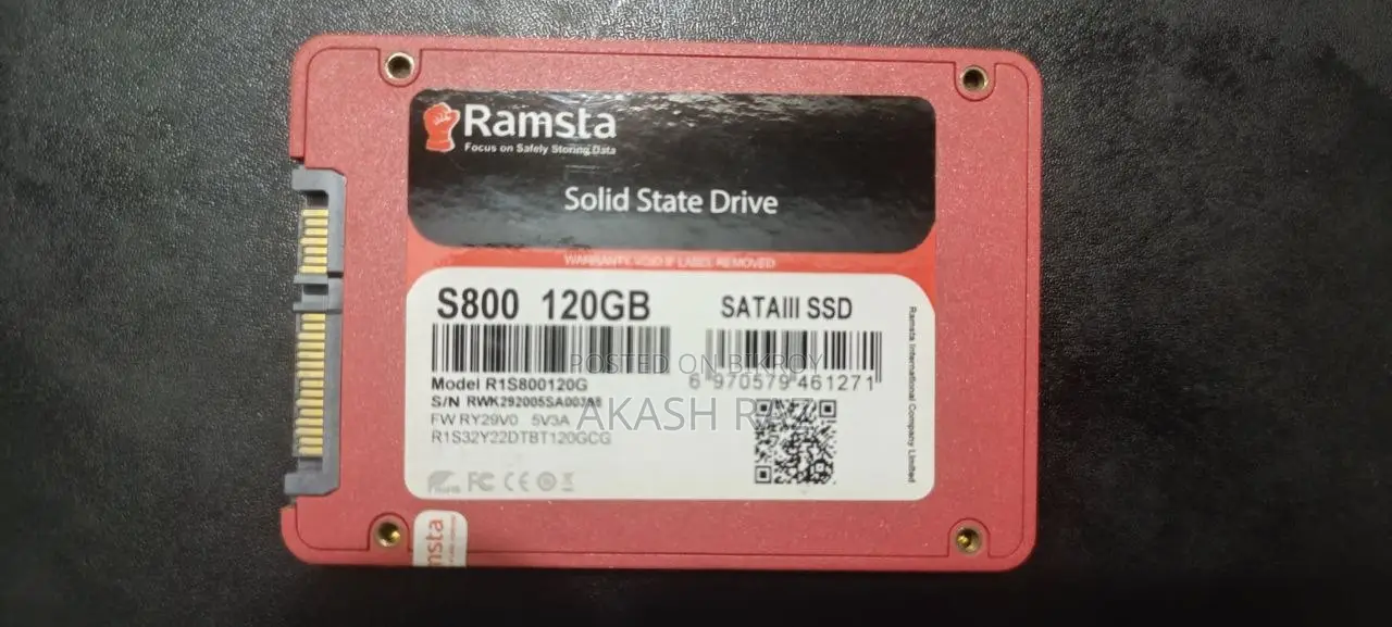 Ramsta S800 120gb Sata Iii SSD for Sale