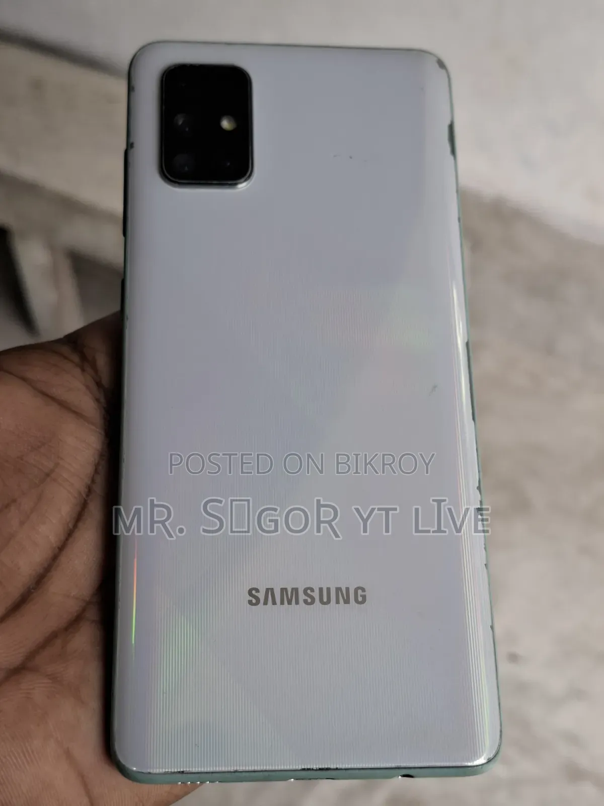 Samsung Galaxy A71 128 GB White