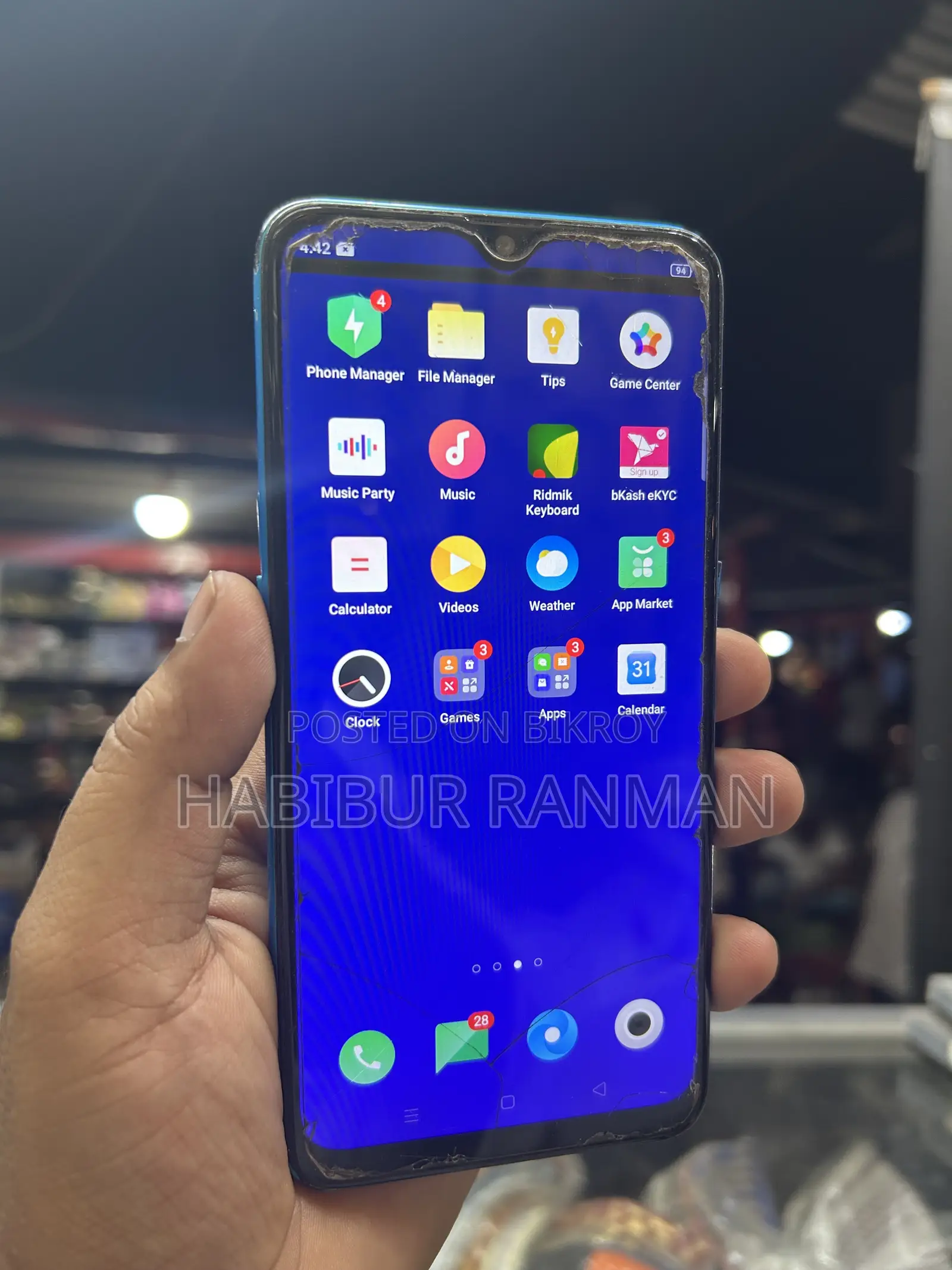 Oppo A12 32 GB Blue