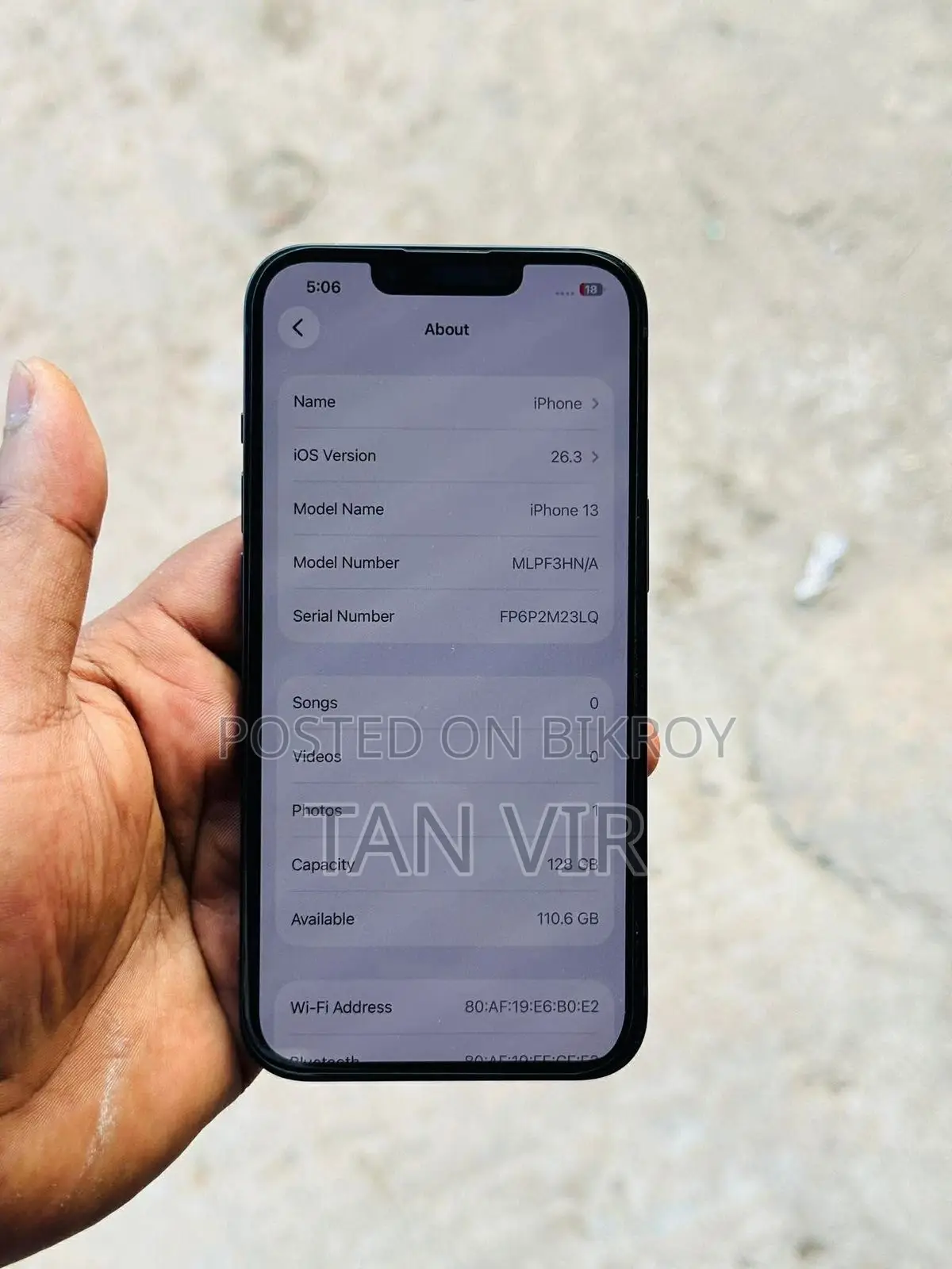 Apple iPhone 13 128 GB Blue