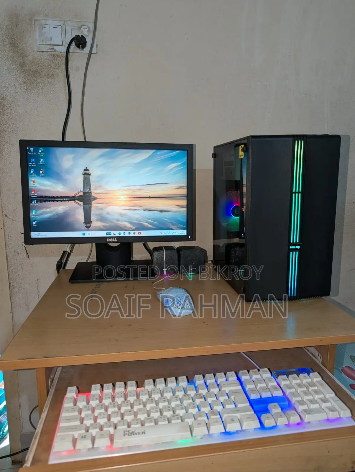 Desktop Computer Gigabyte GB-BKi3A-7100 8GB Intel Core i3 SSD 250GB