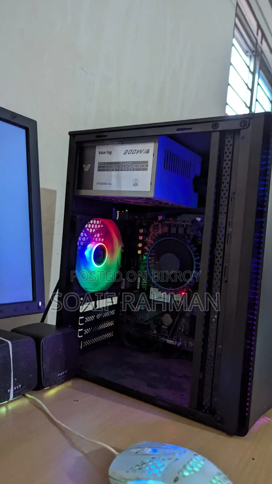 Desktop Computer Gigabyte GB-BKi3A-7100 8GB Intel Core i3 SSD 250GB