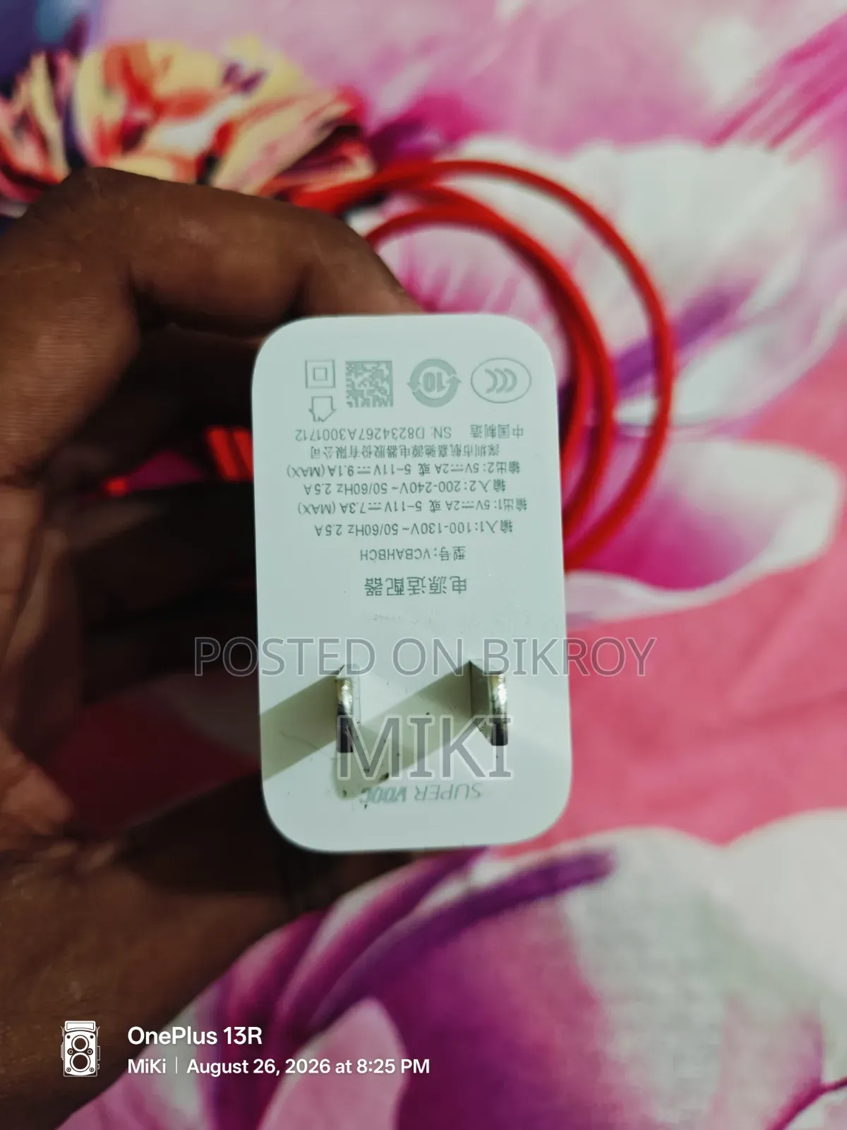 Original OnePlus 100W Supervooc Charger