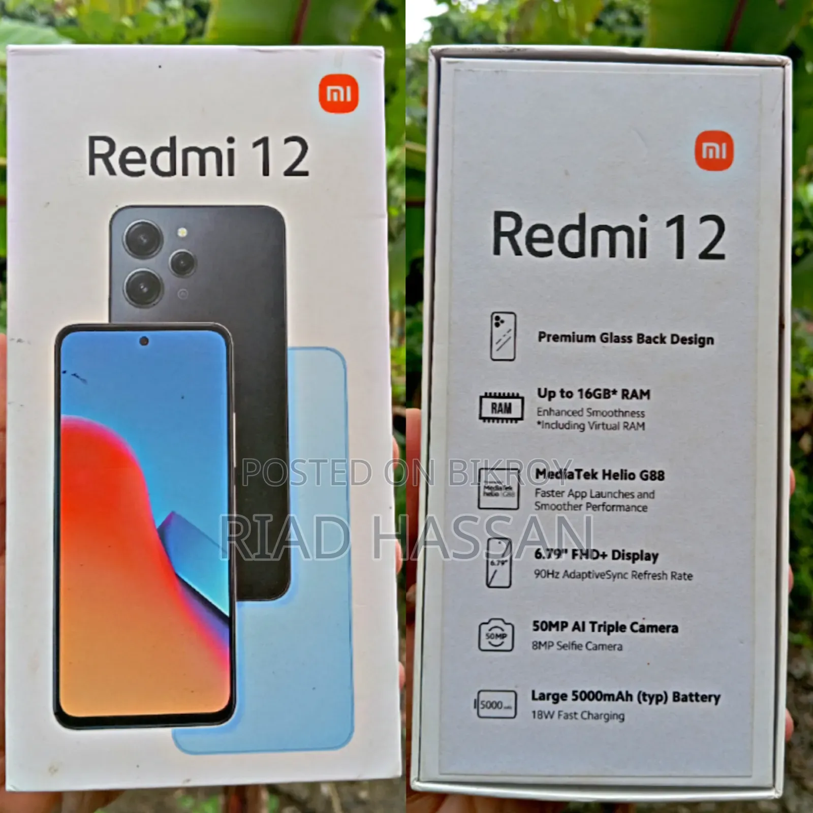Xiaomi Redmi 12 128 GB Black