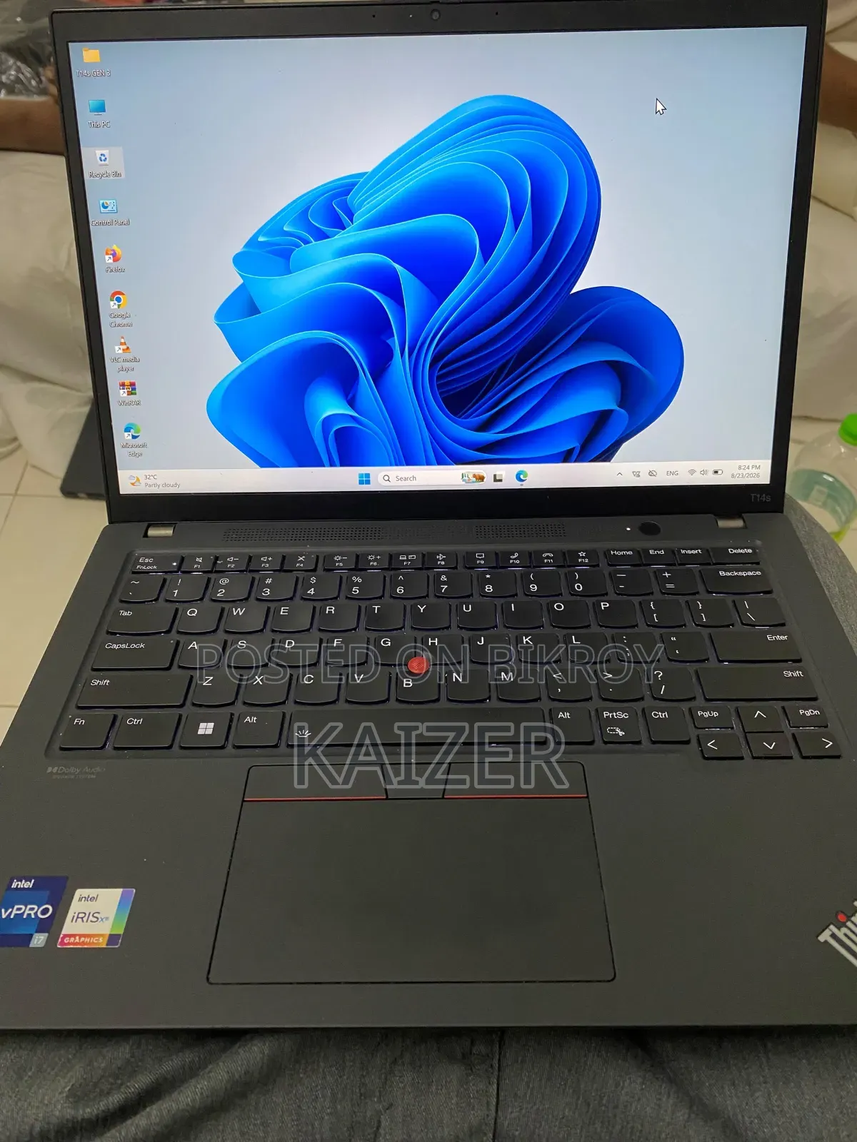 Laptop Lenovo ThinkPad T14s Gen 2 32GB Intel Core i7 SSD 512GB