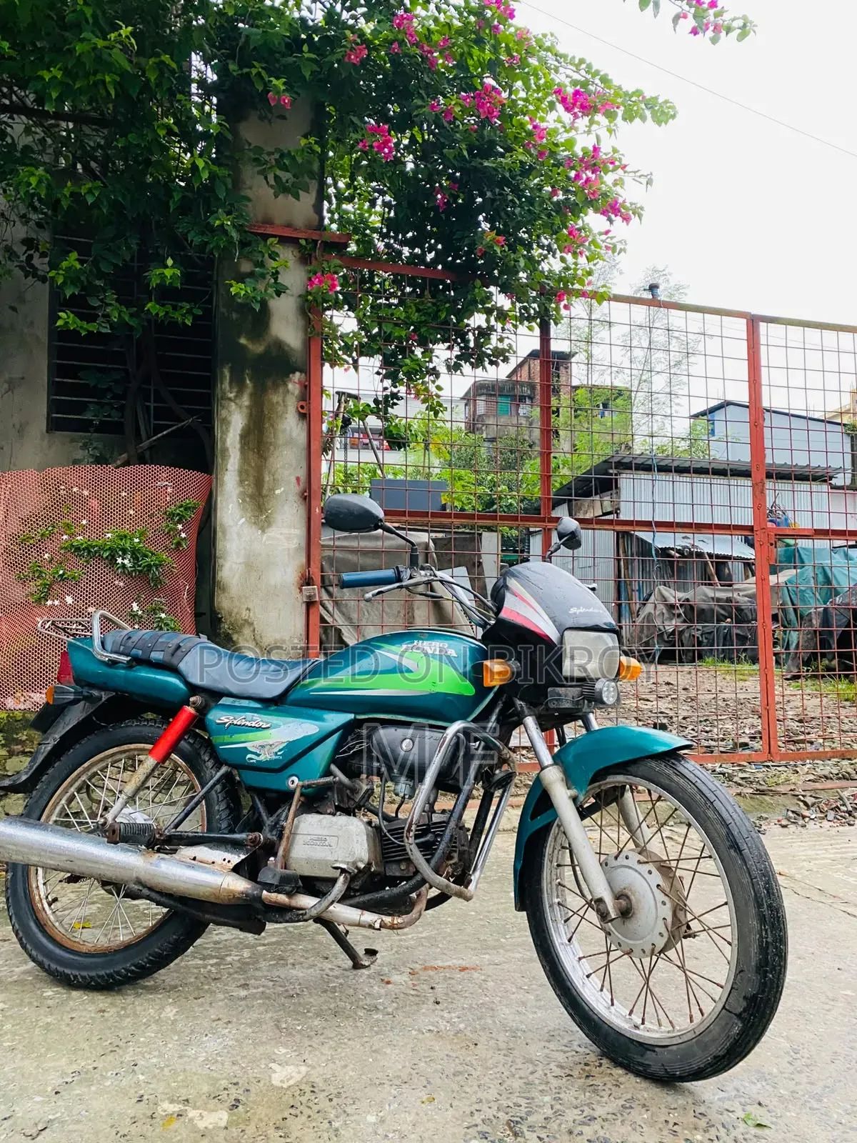 Hero Splendor Plus 2010 Blue