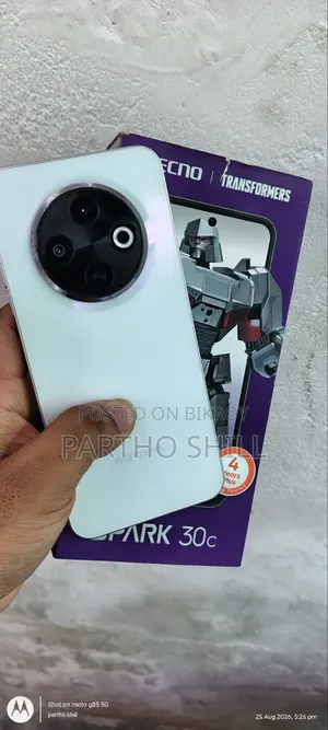 Tecno Spark 30C 128 GB White