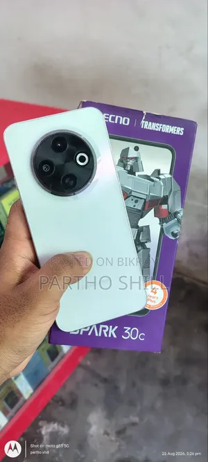 Tecno Spark 30C 128 GB White