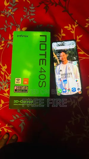 Infinix Note 40S 256 GB Black