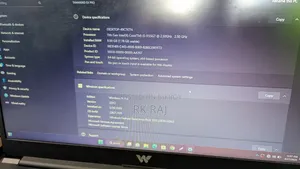 Laptop 8GB Intel Core i5 SSD 512GB