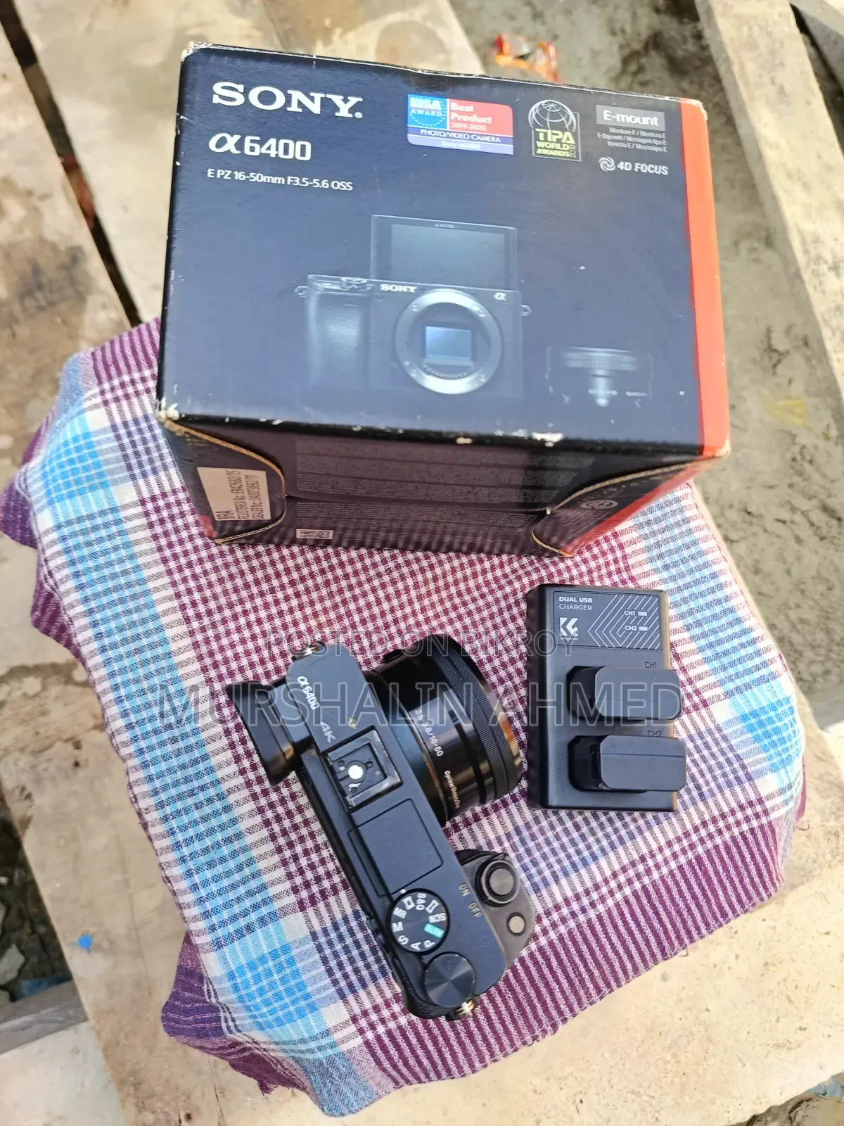 Sony 6400 Camera With 16-55 Lens