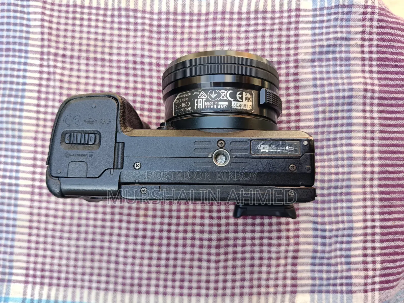 Sony 6400 Camera With 16-55 Lens
