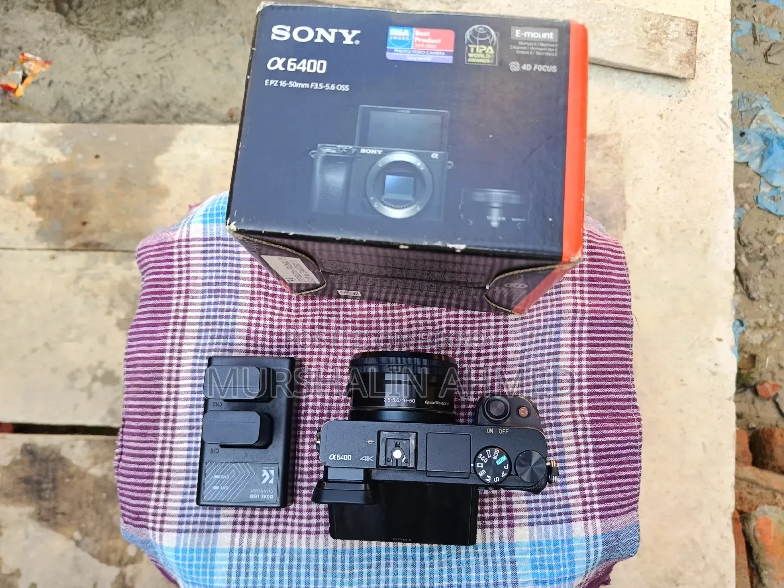 Sony 6400 Camera With 16-55 Lens
