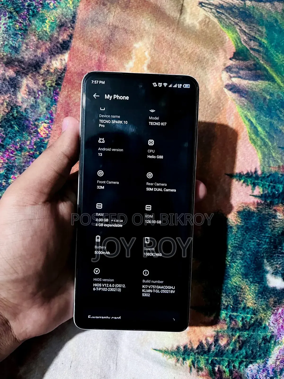Tecno Spark 10 Pro 128 GB White