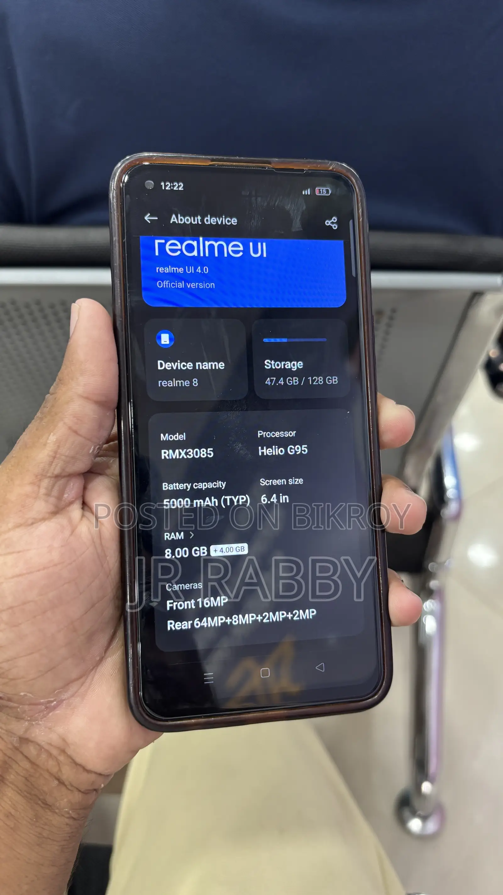 Realme 8 5G 128 GB Black