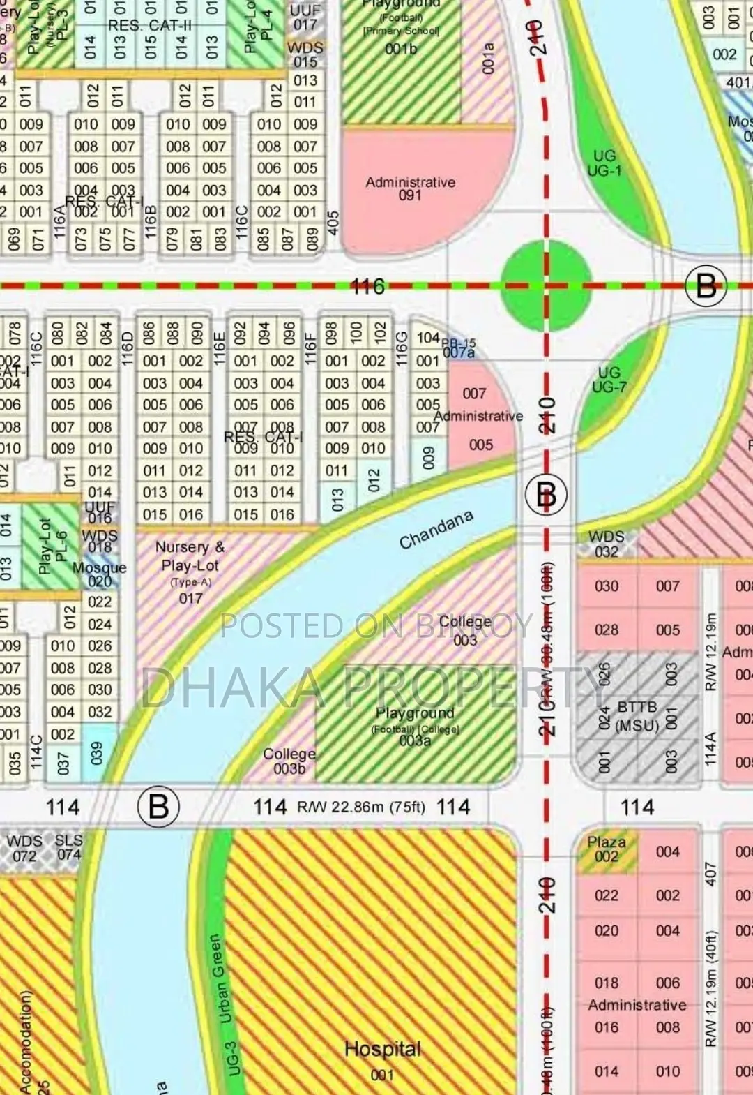Exclusive Land Sale 3 Katha West at Sector-18
