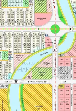 Exclusive Land Sale 3 Katha West at Sector-18