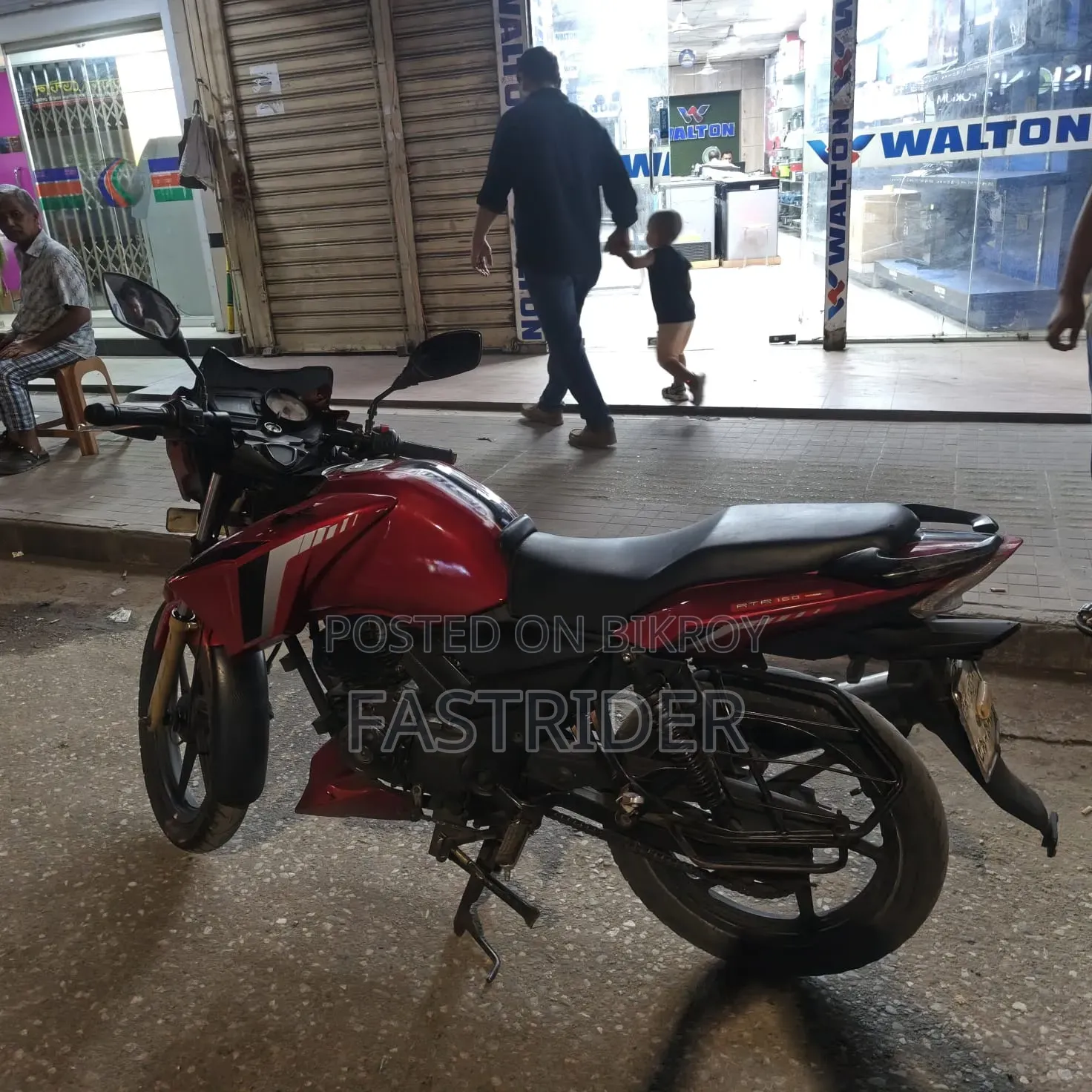 TVS Apache RTR 160 2V 2019 Red