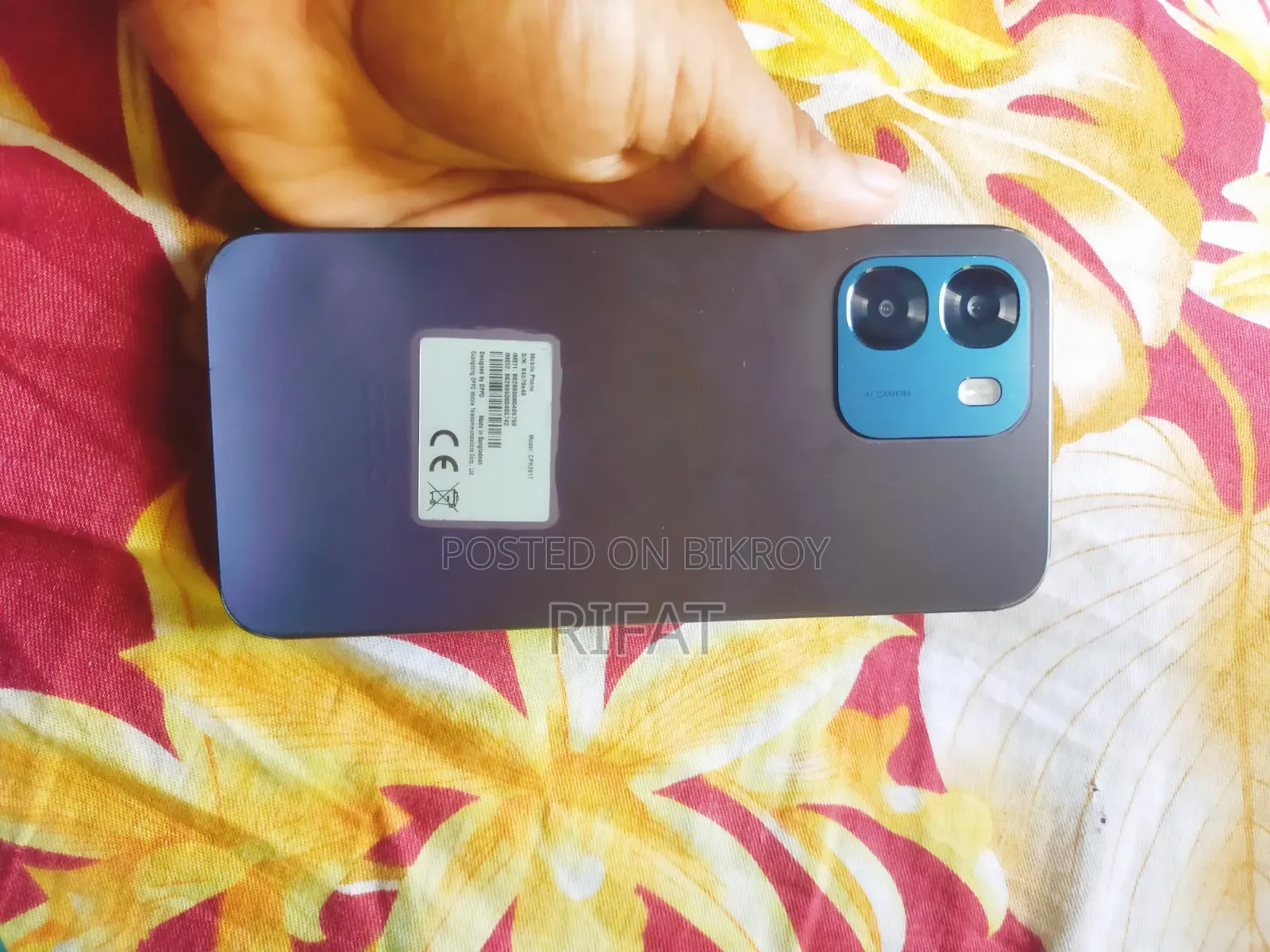 New Oppo A6 128 GB Black