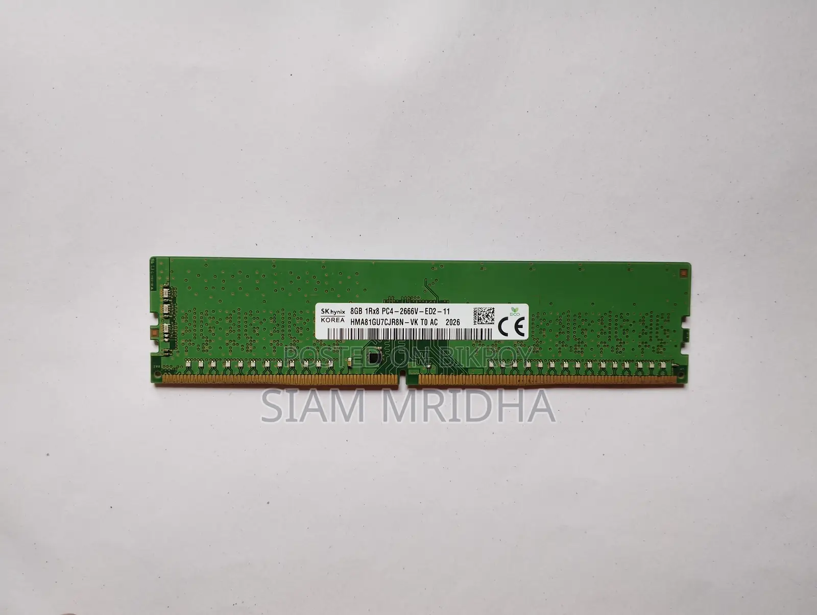 Ram Ddr4 8gb 2666mhz