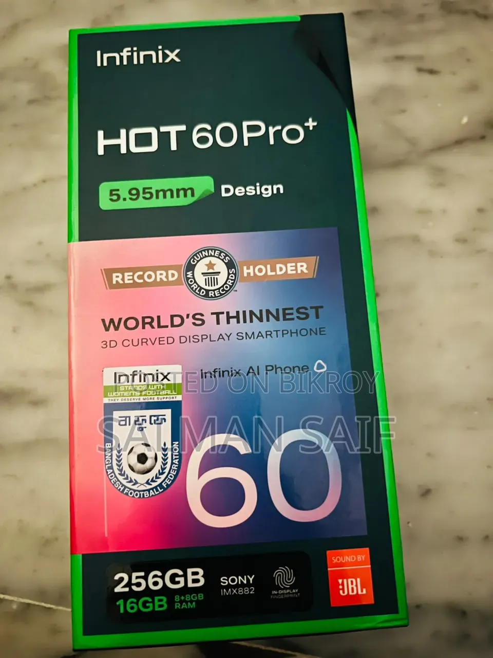 Infinix Hot 60 Pro+ 256 GB Blue
