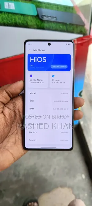Tecno Camon 30 256 GB Black