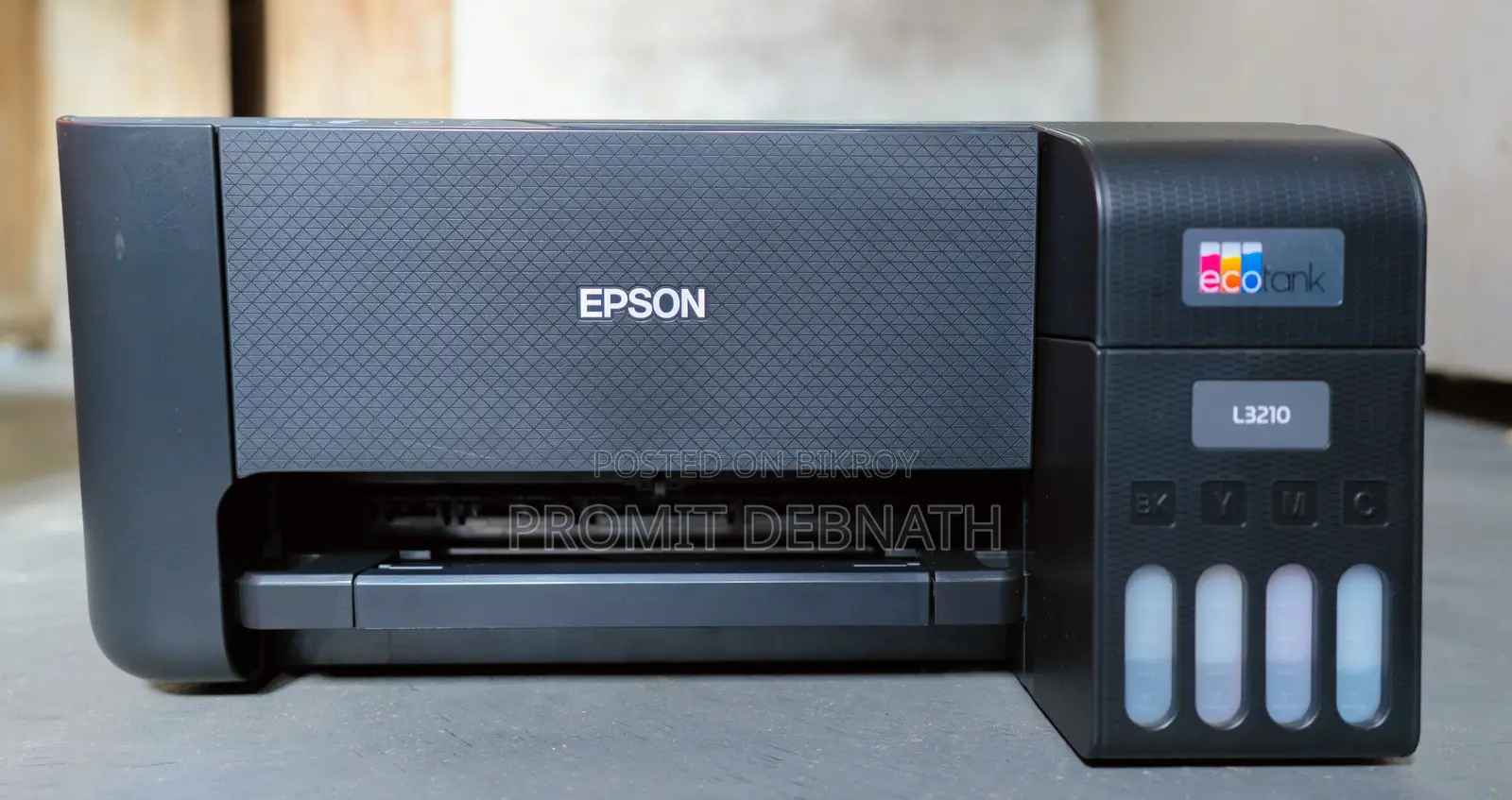 Epson EcoTank L3210 অল-ইন-ওয়ান কালার কালার প্রিন্টার বিক্রি হবে।