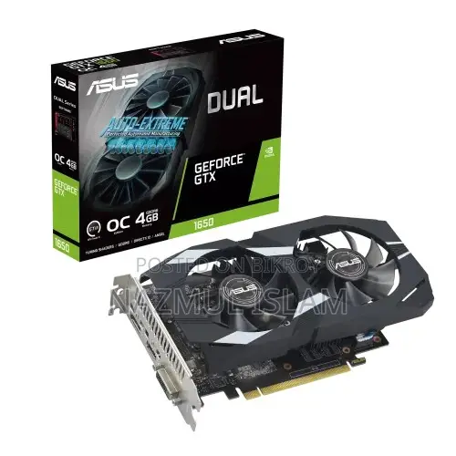 ASUS Dual GeForce GTX 1650 OC Edition 4GB GDDR6 With 10 Months Warenty