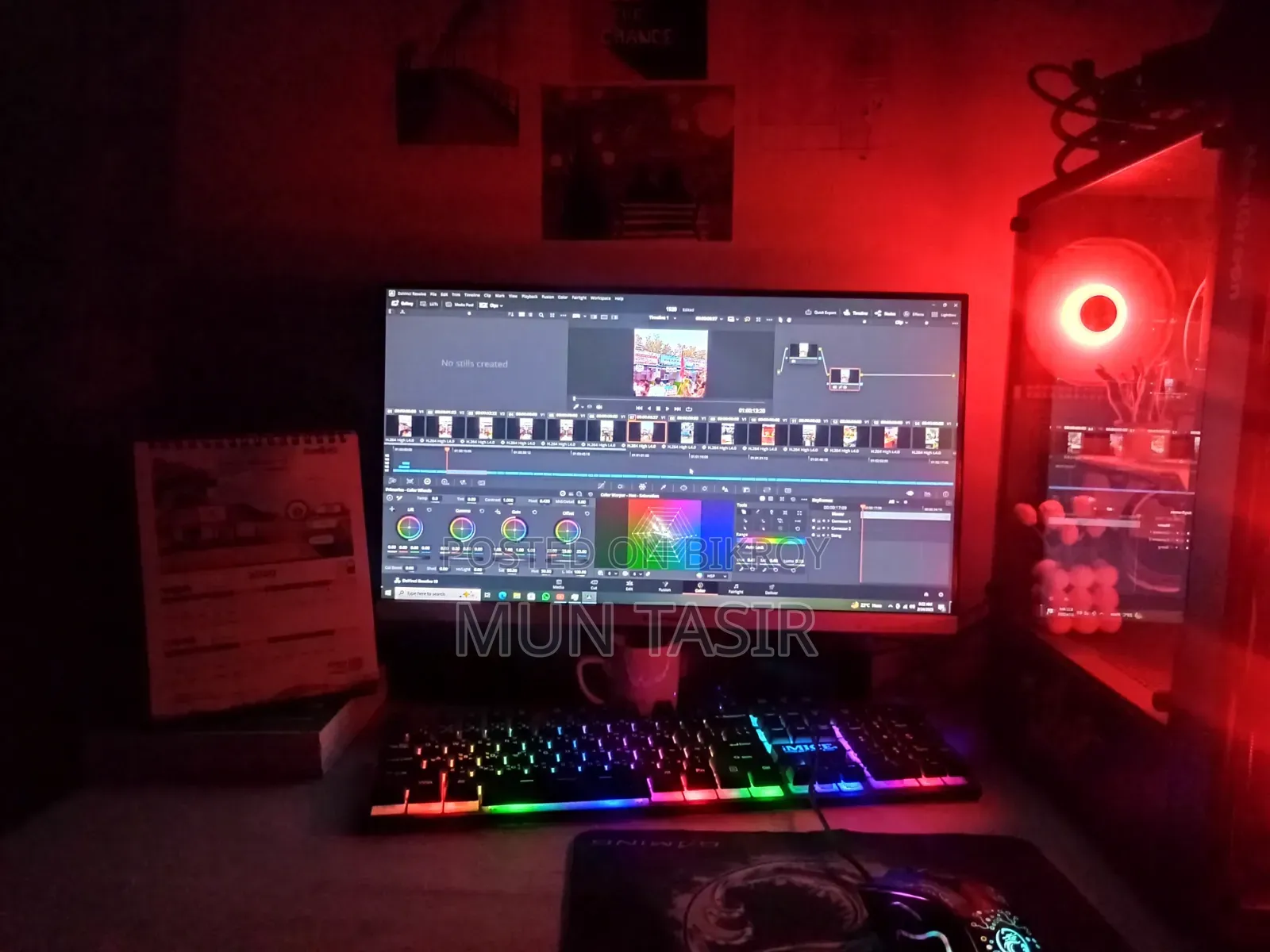 Desktop Computer MSI 8GB AMD Ryzen 5 SSD 256GB