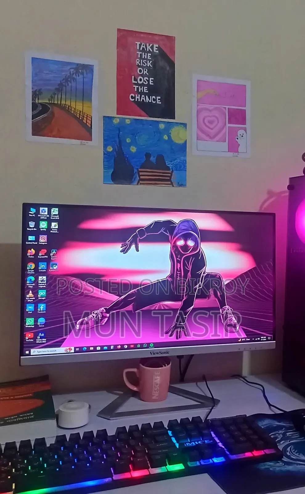 Desktop Computer MSI 8GB AMD Ryzen 5 SSD 256GB