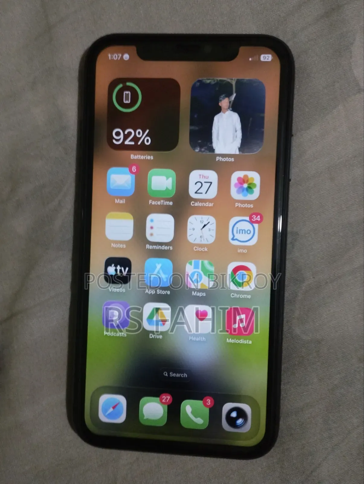 Apple iPhone 11 128 GB Black