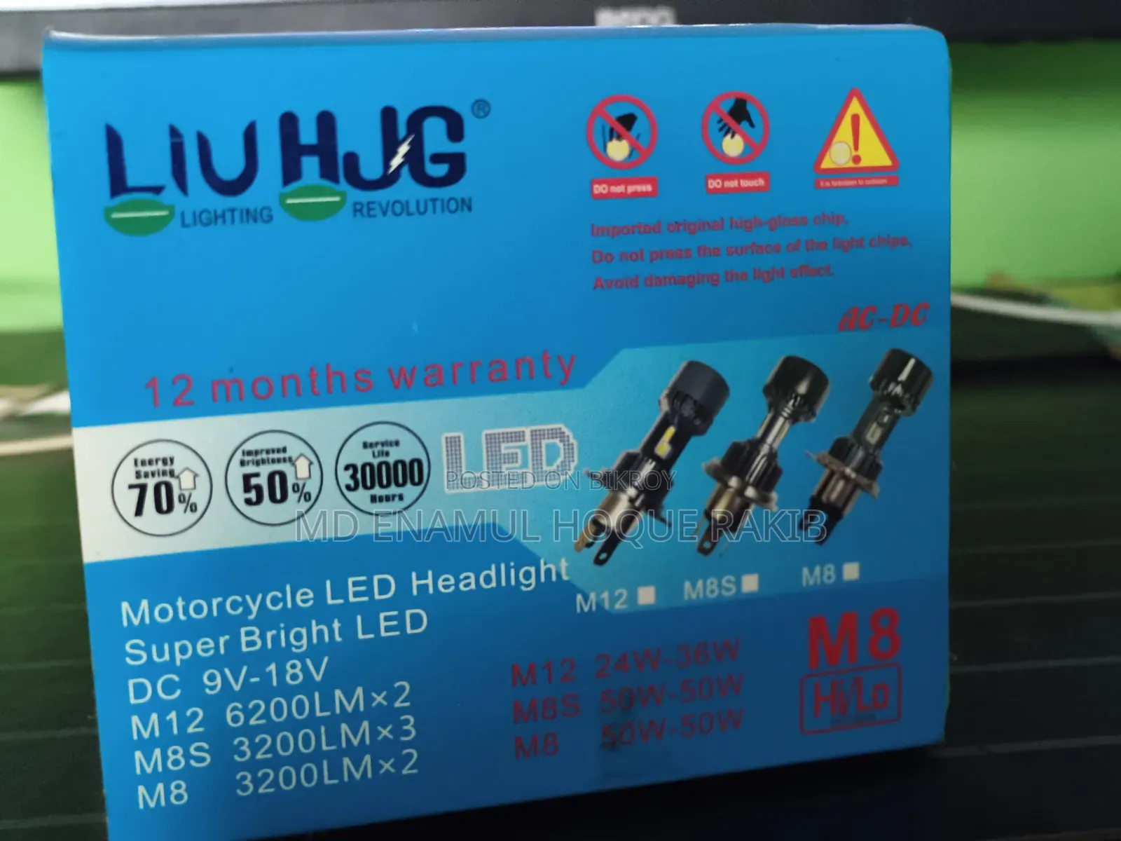 HJG M8 Motorcycle Led Light